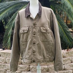 Woolrich Blanket Lined Cotton Work Barn Jacket
